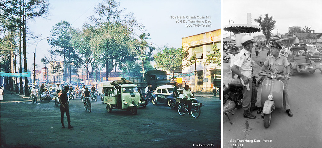 SAIGON 1965-66 - Ngã tư Trần Hưng Đạo-Yersin