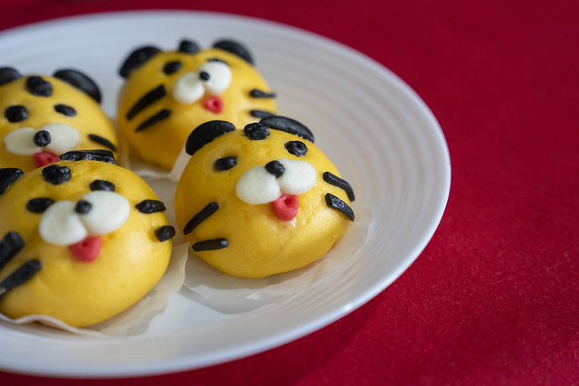 Year of the Tiger steamed buns