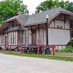Rockville, Indiana The Rockville train depot was built for the Terre Haute &amp;amp; Indianapolis Railroad in 1883.                               