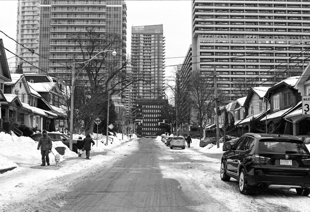Looking Back to Yonge St