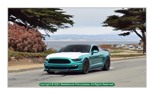 2021 Pacific Grove Concours Cruise: Ford Mustang