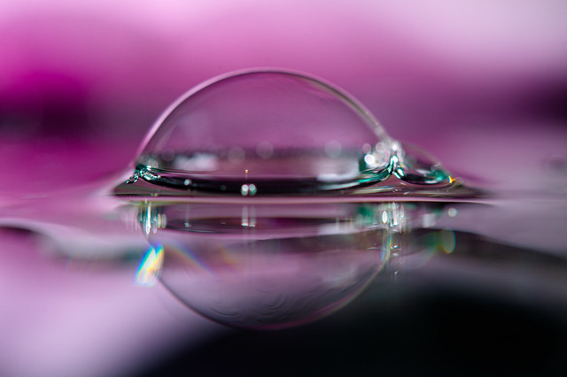 Soap bubble reflection - My entry for todays 