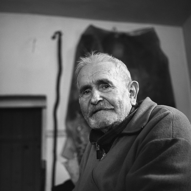 Portrait of an old shepherd