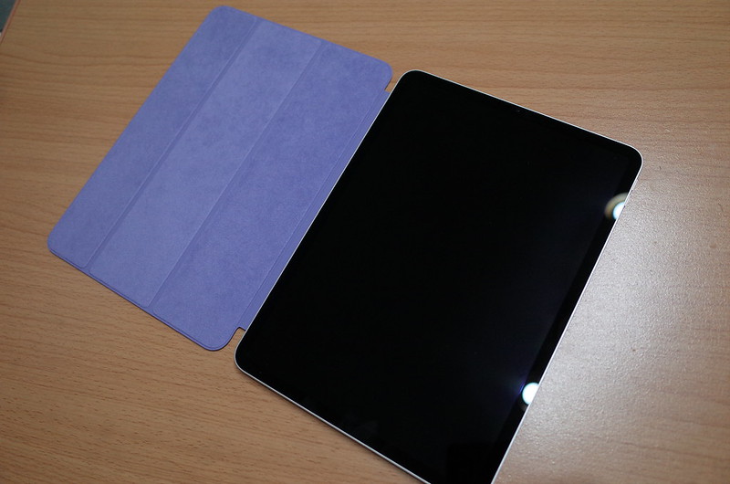 12Apple iPad pro 11inch+11インチiPad Pro 第3世代 用Smart Folio イングリッシュラベンダー