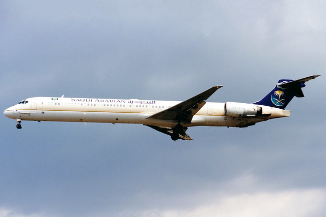 Saudi Arabian Airlines | McDonnell Douglas MD-90 | HZ-APL | Athens Hellinikon