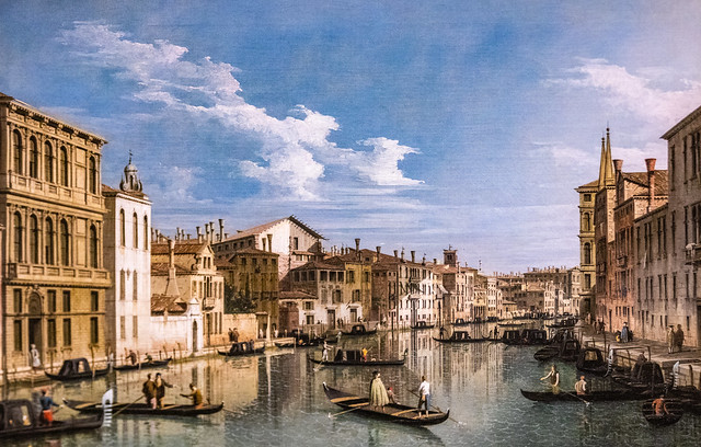 The Grand Canal in Venice from Palazzo Flangini to Campo San Marcuola