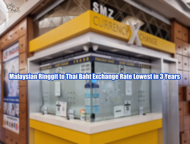 Malaysian Ringgit to Thai Baht Exchange Rate Lowest in 3 Years