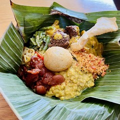 iphone photo 3679: Lamprais, Sri Lankan meal. Saitama, 27 Jan 2022