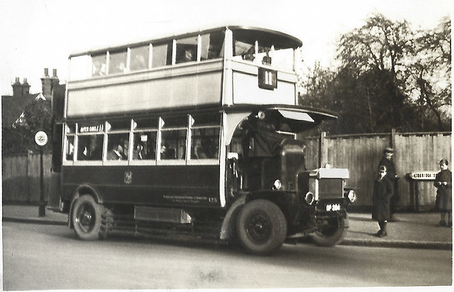 Birmingham bus @ The Grove, Handsworth - 1931