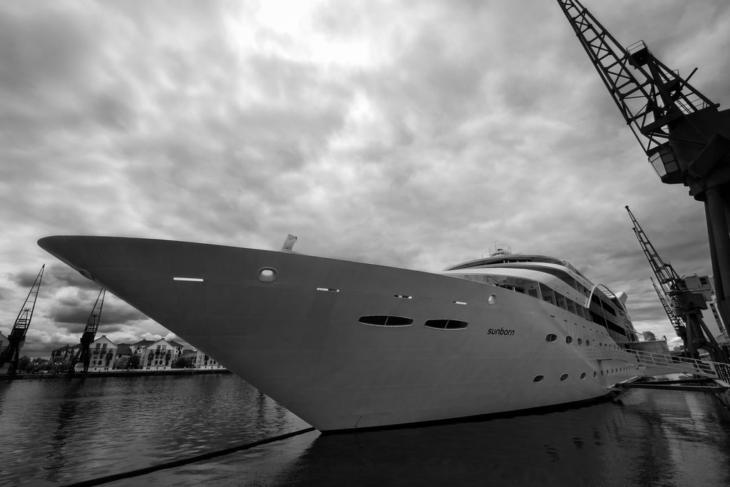 Super-yacht Turned Hotel …