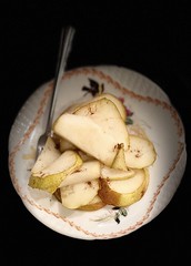 Sliced Fresh Royal Pears. #FF