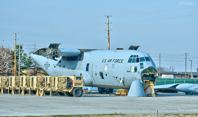 27/R365 - Lockheed Martin U.S. Air Force C-130E Hercules (formerly) - Fort Campbell Military Base