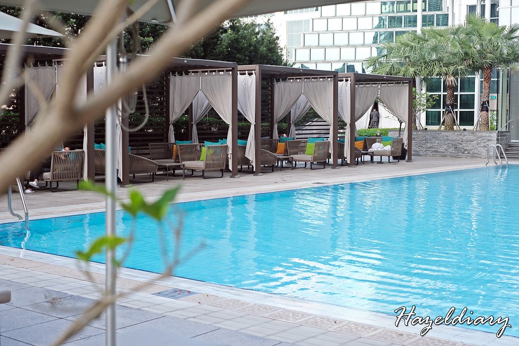 Conrad Centennial Singapore Staycation-Swimming pool-1