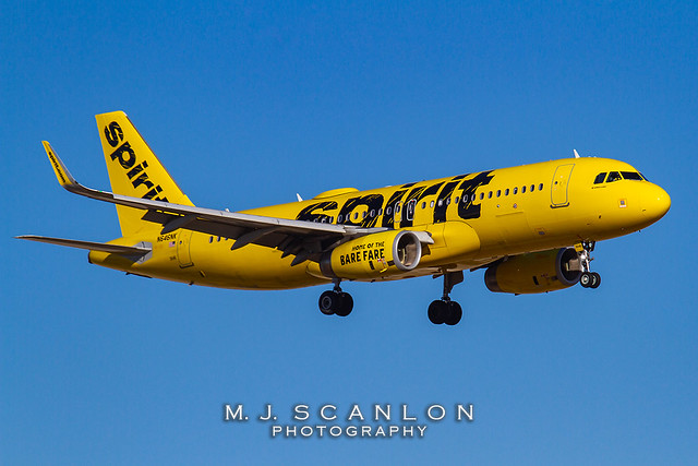 N646NK Spirit Airlines | Airbus A320-232(WL) | Dallas Fort Worth International Airport