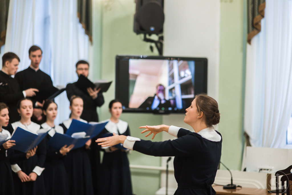 27 января 2022. Экзамен по дирижированию / 22 January 2022. Exam Faculty of the choir conductor