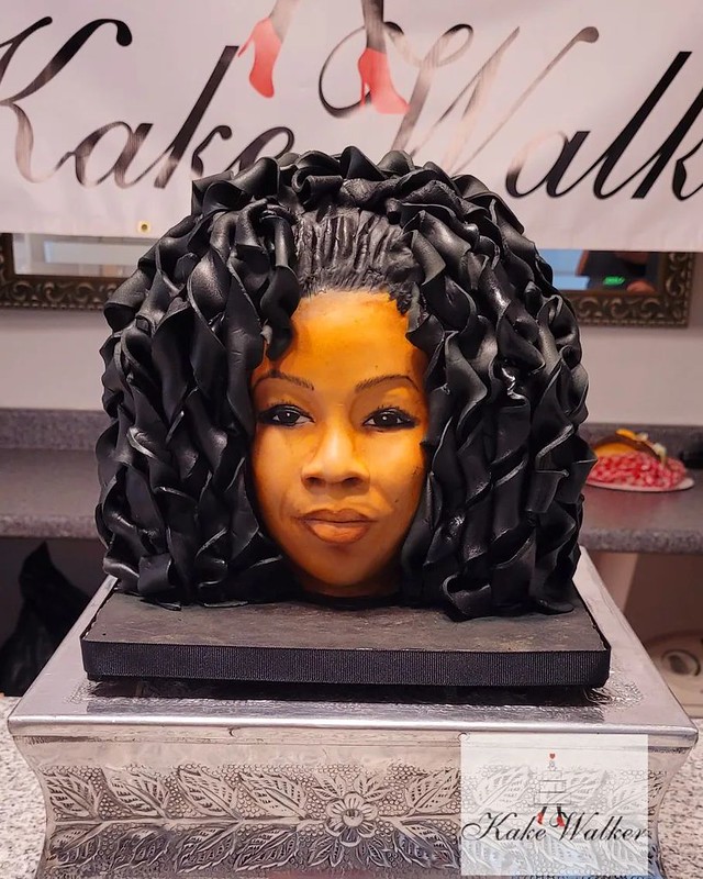 Oprah Winfrey Cake by Kake Walker