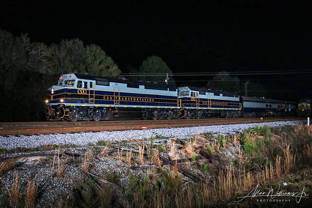 CSX P001-23 enters Waycross ending its trip from Ohio and back over the course of the week.