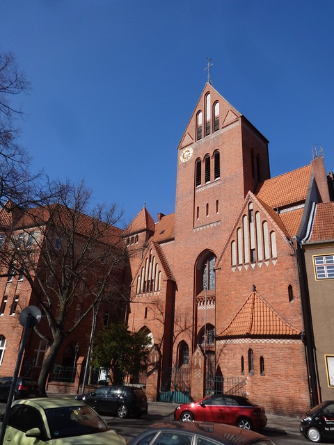 1913/19 Berlin neogotische katholische Kirche St. Marien 42mH von August Kaufhold Klemkestraße 7 in 13409 Reinickendorf