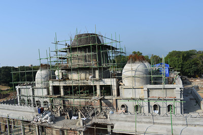 Sri Ramakrishna Temple Construction Chronicle Images : Photo Gallery