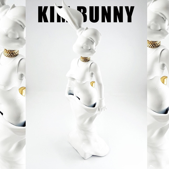 KIM BUNNY (White+Gold Edition) by PoOL on TOYSREVIL 03