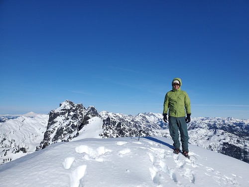 Me on the summit of Chikamin Peak