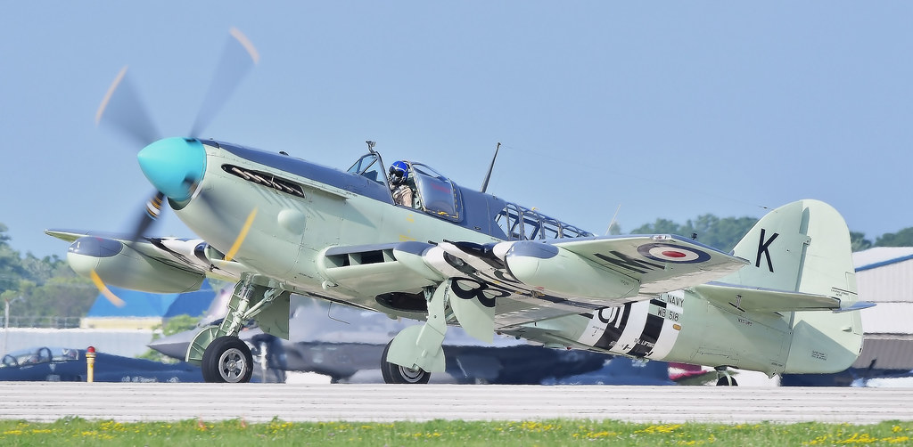 Fairey Firefly  Painted in the colours of Royal Navy WB518 N518WB served in the Korean War
