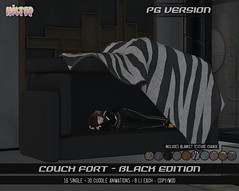 HILTED - Couch Fort - Black - PG