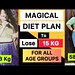Magical Diet Plan |Loose 15 Kg With Easy Diet| Diet Plan For All Ages- By Nisha Arora