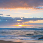 26. Jaanuar 2022 - 6:19 - Sunrise seascape with clouds at Killcare Beach on the Central Coast, NSW, Australia.