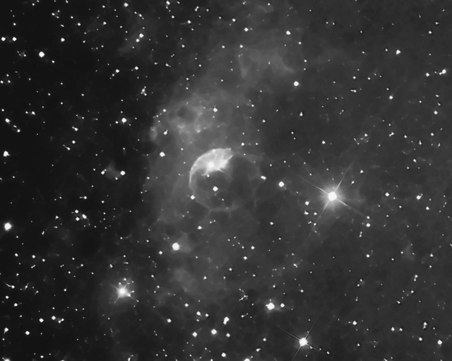 NGC 7635 the Bubble Nebula 27/01/22