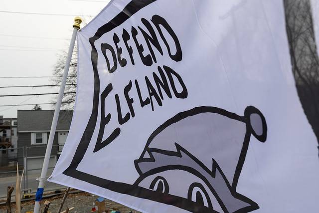 Defend Elfland Flag