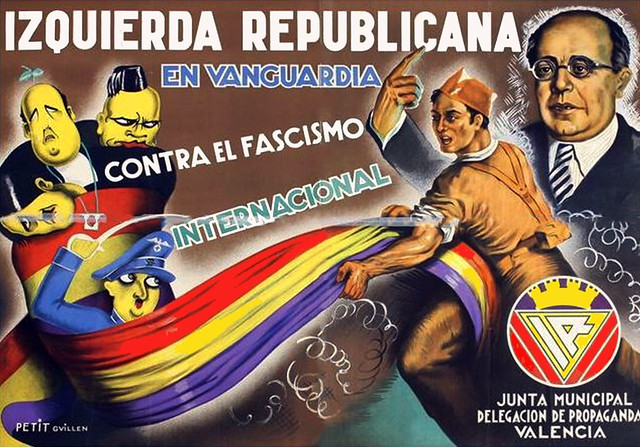 Izquierda Republicana en Vanguardia contra el Fascismo, Valencia.