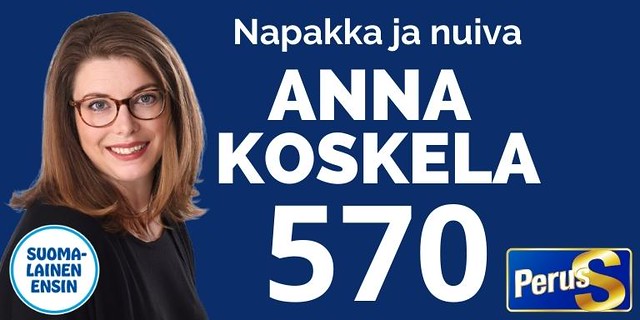 Anna Koskela ja aluevaalikampanja 2022