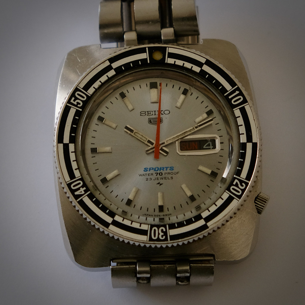 SOLD: Seiko 5126-8130 Rally Diver €525 | Wrist Sushi - A Japanese Watch  Forum