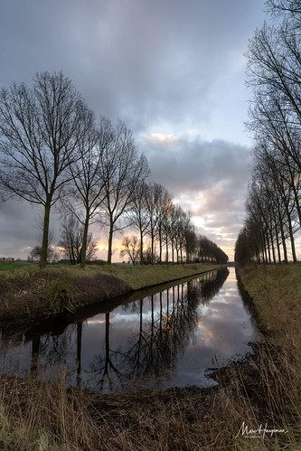Almost a fine morning on the canal by Marc Haegeman Photography, Philippine Canal, Zeeland, Netherlands.

Built in 1900 this canal gave the mussel town Philippine a 