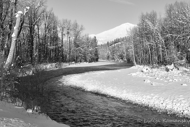 Methow River in Winter
