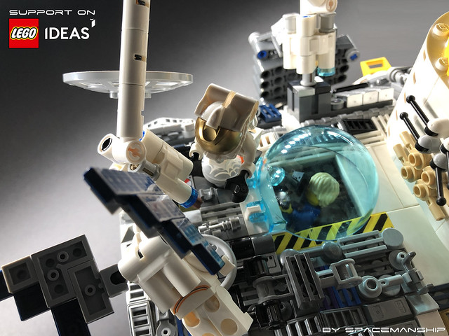 LEGO Ideas entry: Live from Space! Lives of Astronauts