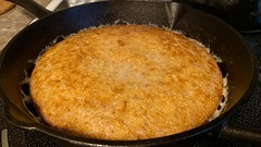 Cornbread in Cast Iron Pan