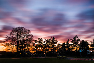Sunset in the Park