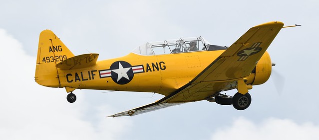 North American T-6G Texan USAAF 49-3209 ANG 493209 G-DDMV