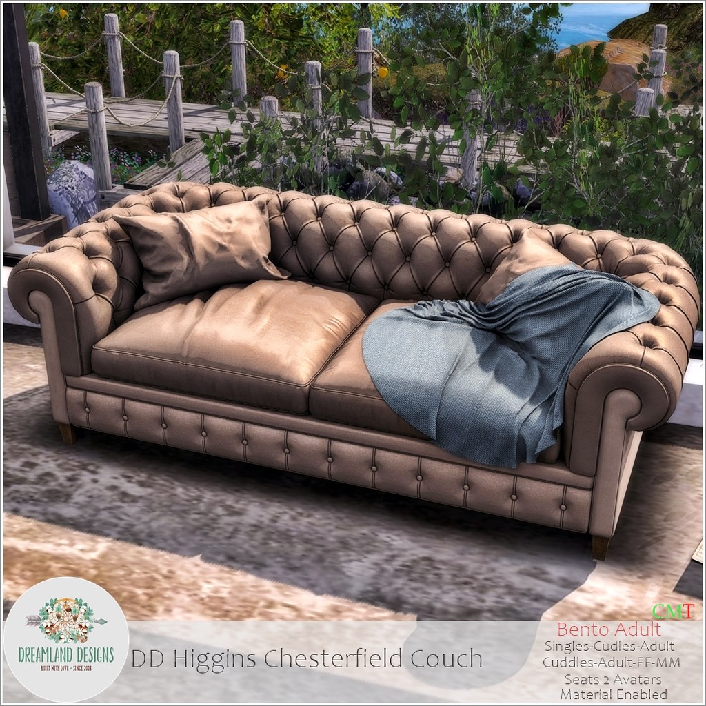 DD Higgens Chesterfield Couch AAdult