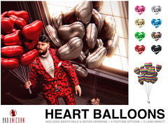 NEW! Heart Balloons @ Cupids Fault