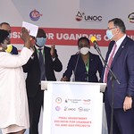 Final Investment Decision for Uganda's oil and gas project - ceremony -  Kololo - 12