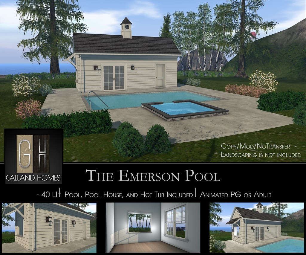 Emerson Pool by Galland Homes