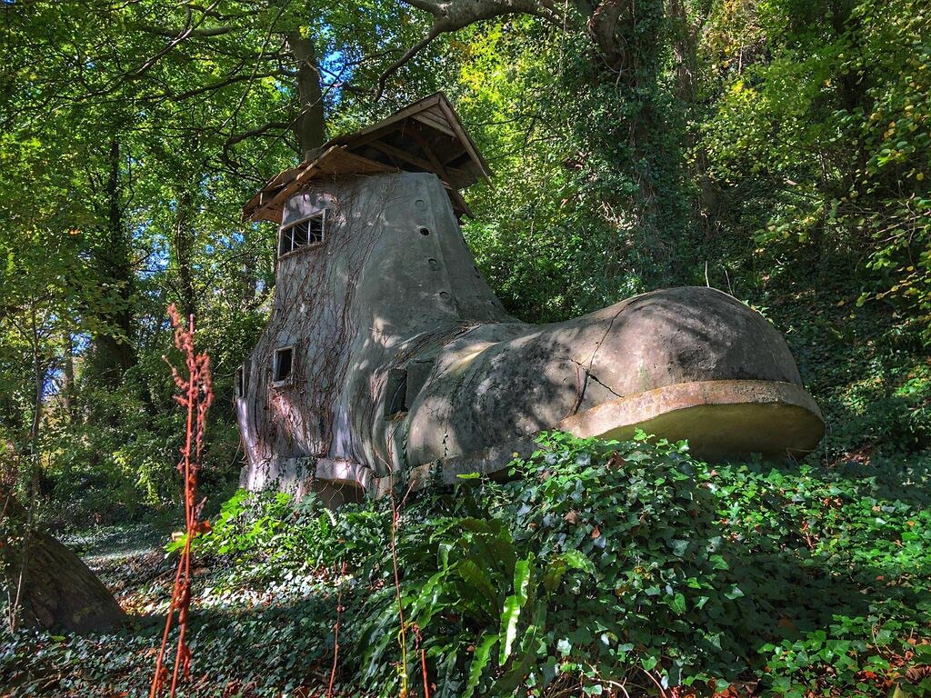 A British fairytale ruin: the abandoned shoe house on the Isle of Wight