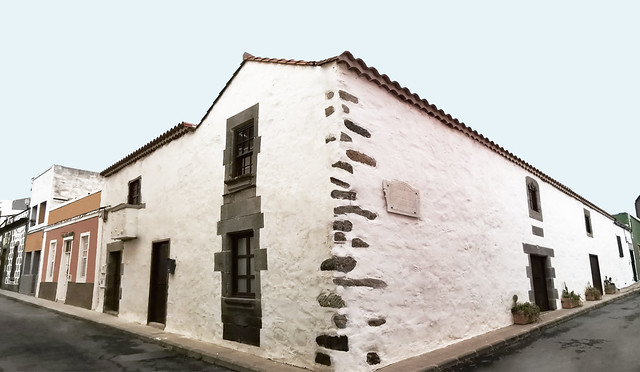 calle y casa canaria San Lorenzo Las Palmas de Gran Canaria Islas Canarias
