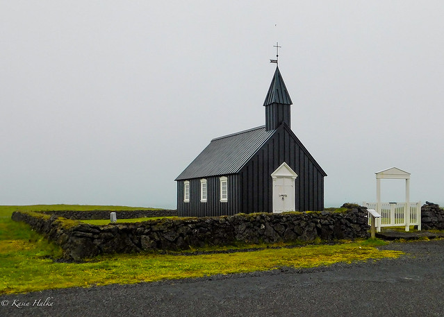 Black church at Budir, Iceland-7464 (in explore)