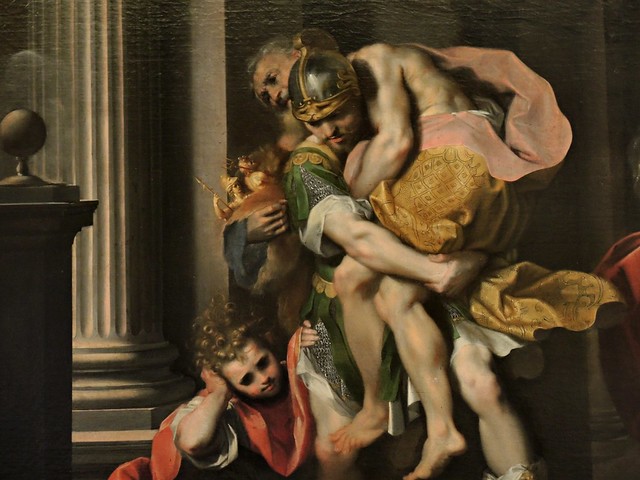 Barocci: Enea fugge da Troia; Roma Galleria Borghese