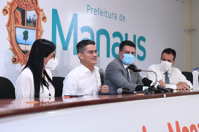 02.02.22 - Prefeito anuncia avanço da saúde municipal com Manaus em primeiro lugar no programa Previne Brasil
