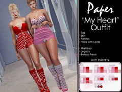 Paper. - 'My Heart' Outfit / Set